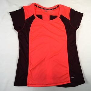 Avia  Activewear Two-Tone Top Wicking NWT